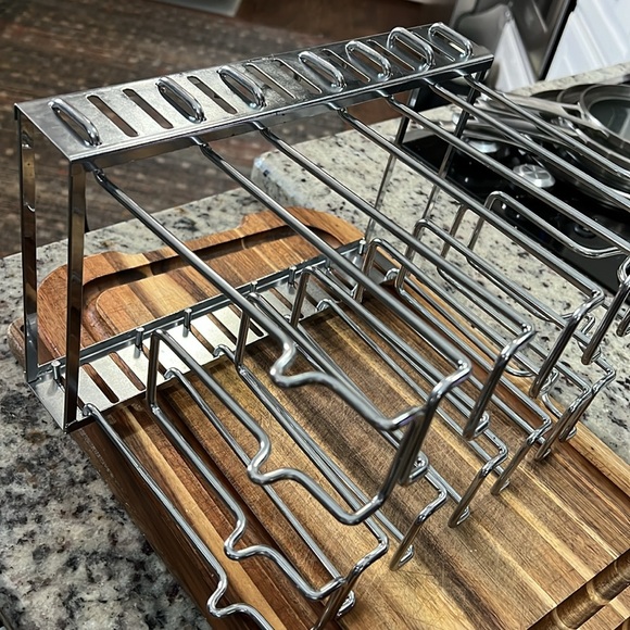 NIB QTY 1 pot and pan lids or wrap Organizer set - Picture 7 of 10